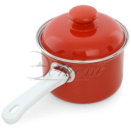 ЭСТЕТ Ковш 1,5л красный с крышкой ЭТ-72205