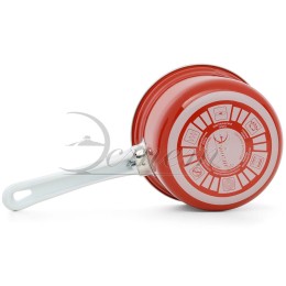 ЭСТЕТ Ковш 1,5л красный с крышкой ЭТ-72205