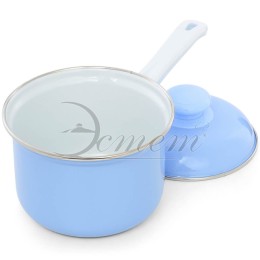 ЭСТЕТ Ковш 1,5л голубой с крышкой ЭТ-72305