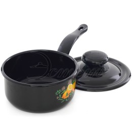 ЭСТЕТ Ковш 0,6 л Цитрусс крышкой ЭТ-72906 