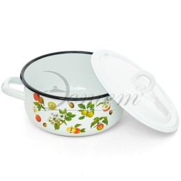 ЭСТЕТ Кастрюля 1,45л Гарден ЭТ-711014 цилиндрическая 