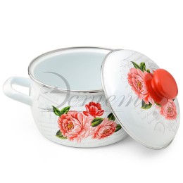 ЭСТЕТ Кастрюля 2,0 л Гардения ЭТ-72715 сферическая