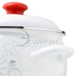 ЭСТЕТ Кастрюля 3,5 л Гардения ЭТ-72716 полусфера