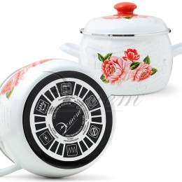 ЭСТЕТ Кастрюля 3,5 л Гардения ЭТ-72716 полусфера