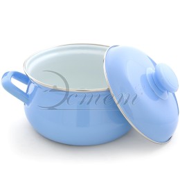 ЭСТЕТ Кастрюля 2,0 л ЭТ-72301грушевидная голубая