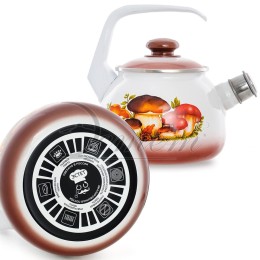 ЭСТЕТ Чайник 2,5 л Грибы ЭТ-712082 