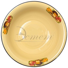 ЭСТЕТ Таз 12,0 л  Грибы ЭТ-712099 крем 