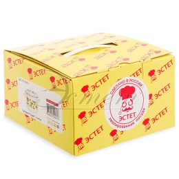 ЭСТЕТ Кастрюля 3,0 л Грибы ЭТ-712022 грушевидная