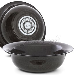 ЭСТЕТ Таз 12,0 л  ЭТ-709099 коричневый гранит 