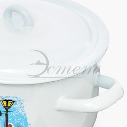 ЭСТЕТ Набор посуды 4 пр Коты на крыше цилиндрический 2,9 л 4,3 л ЭТ-72821