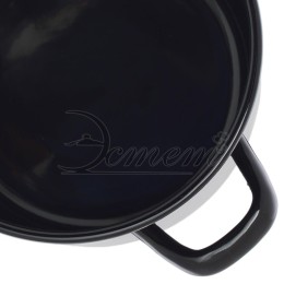 ЭСТЕТ Кастрюля 1,45 л Красные маки ЭТ-72801цилиндрическая