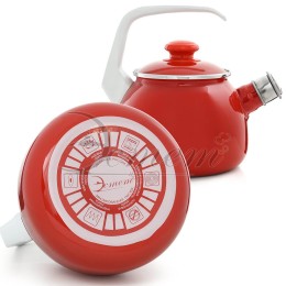 ЭСТЕТ Чайник 2,5 л красный ЭТ-72215 