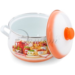 ЭСТЕТ Кастрюля 3,0 л Кухня ЭТ-71702 грушевидная