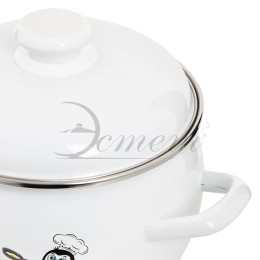 ЭСТЕТ Кастрюля 3,5 л Пингвины ЭТ-72322 полусфера