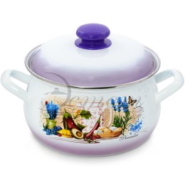 ЭСТЕТ Кастрюля 3,0 л Прованс ЭТ-71505 грушевидная