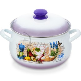 ЭСТЕТ Кастрюля 4,5 л Прованс ЭТ-71506 грушевидная