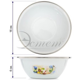 ЭСТЕТ Миска 0,6 л Прованс ЭТ-71516