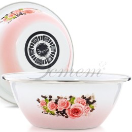 ЭСТЕТ Миска 0,6 л Розы и кофе ЭТ-71609