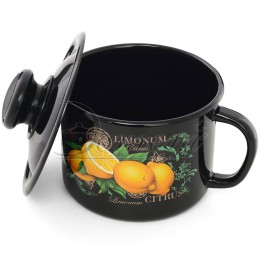 ЭСТЕТ Кружка 1,0 л Цитрус с крышкой  ЭТ-72905