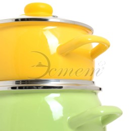 ЭСТЕТ Набор посуды 4 пр Яркая феерия сферическая 2,0 л 3,5 л ЭТ-72731