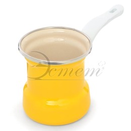 ЭСТЕТ Кофеварка 400 мл. ЭТ-72985 ярко-желтая