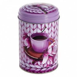 DELTA Банка жестяная 1.1 л. Чайное наслаждение Ц99h145v110-01855