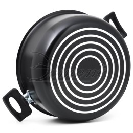 ЭСТЕТ Кастрюля со стеклянной крышкой 4,5 л, 24 см. ЭТ-70455