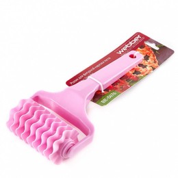 WEBBER Ролик для нарезки сетки из теста BE-0476 лавандовый