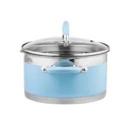 LARA Кастрюля 4,4л Sky Blue LR02-443