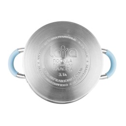 LARA Кастрюля 4,4л Sky Blue LR02-443