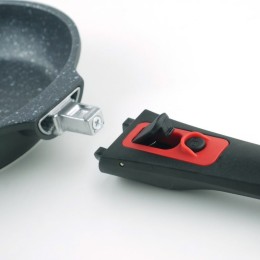 LARA Сковорода 26см Monaco Noir LR01-60-26