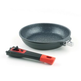 LARA Сковорода 26см Monaco Noir LR01-60-26