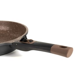 LARA Сковорода 28см Monaco Choco LR01-60-28