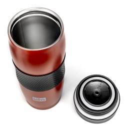 LARA Термокружка 0,38л LR04-24 Red