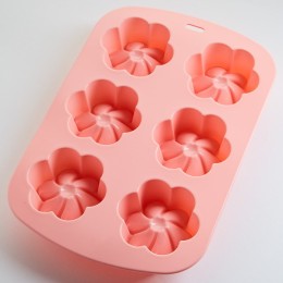 ALPENKOK Форма 25х16,5х3см Незабудки AK-6176S микс