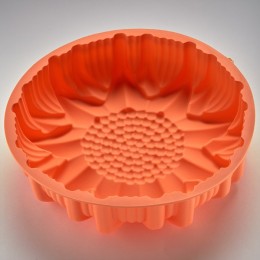 ALPENKOK Форма 25х7см Подсолнух BE-4221S персиковая