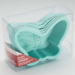 WEBBER Форма 7,5х5,5х3см Бабочки BE-4460S/6 микс