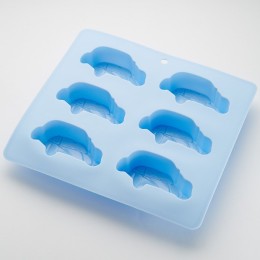 WEBBER Форма 22х20х2.8см Машинки BE-4473S микс