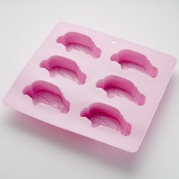 WEBBER Форма 22х20х2.8см Машинки BE-4473S микс