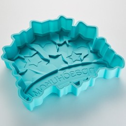 ЗАБАВА Форма 26x26x4,5см С праздником РК-6011С микс