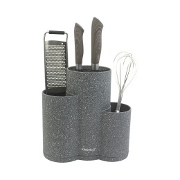 KINGHOFF Блок 3 в 1 для ножей KH-1568 микс