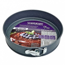 WEBBER Форма для выпечки Ø28 см разъемная с антипригарным покрытием Marble BE-4613N