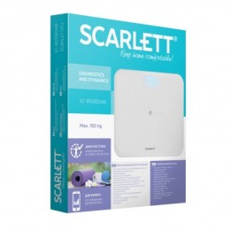 SCARLETT Весы напольные электронные с функцией BLUETOOTH SC-BS33ED48