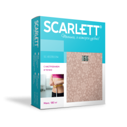 SCARLETT Весы напольные электронные SC-BS33E034