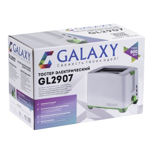 Тостер Galaxy 800W GL2907