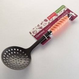 ALPENKOK Шумовка 32 см BELLISSIMO BE-5151Y персиковая