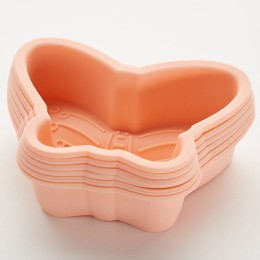 WEBBER Форма 7,5х5,5х3см Бабочки BE-4460S/6 розовый