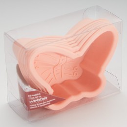 WEBBER Форма 7,5х5,5х3см Бабочки BE-4460S/6 розовый