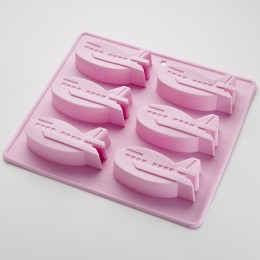 WEBBER Форма 22х20х2.8см Самолет BE-4474S микс