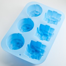 ALPENKOK Форма 30,5х20,8х5,5см Бантики AK-6171S микс